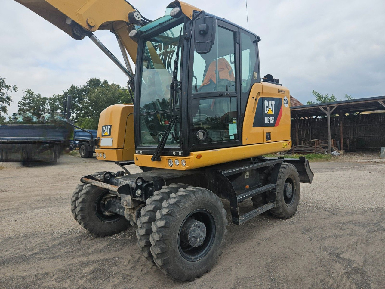 CAT M315F, orig. 2.828h - Ratastel ekskavaator: pilt 4 CAT M315F, orig. 2.828h - Ratastel ekskavaator: pilt 4