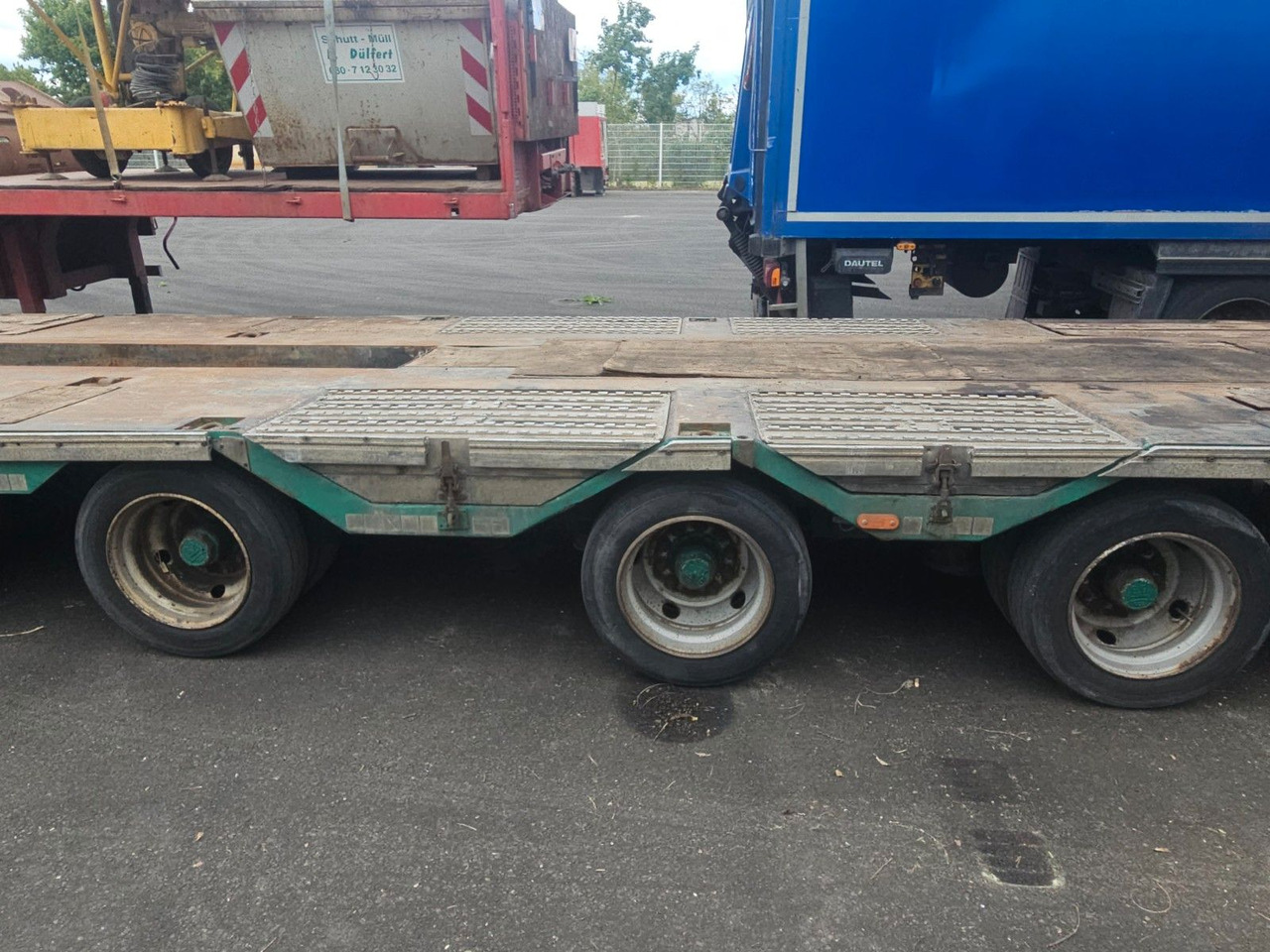 Meusburger MPG-4 Tieflader mit Radmulden 39.5t - Madal platvormpoolhaagis: pilt 5 Meusburger MPG-4 Tieflader mit Radmulden 39.5t - Madal platvormpoolhaagis: pilt 5