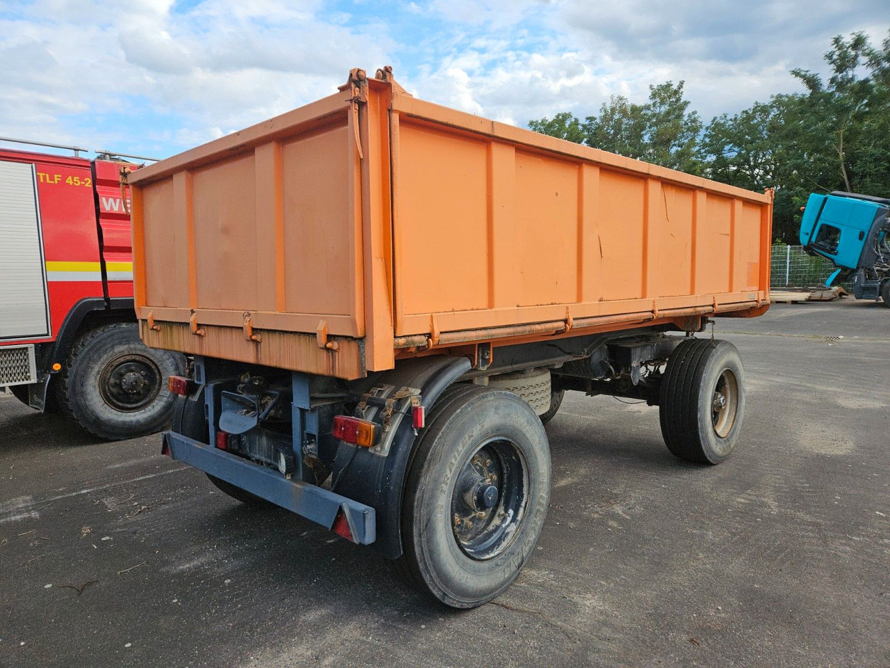 Tebbe ZK 180 Dreiseitenkipper - Kalluri järelhaagis: pilt 3 Tebbe ZK 180 Dreiseitenkipper - Kalluri järelhaagis: pilt 3