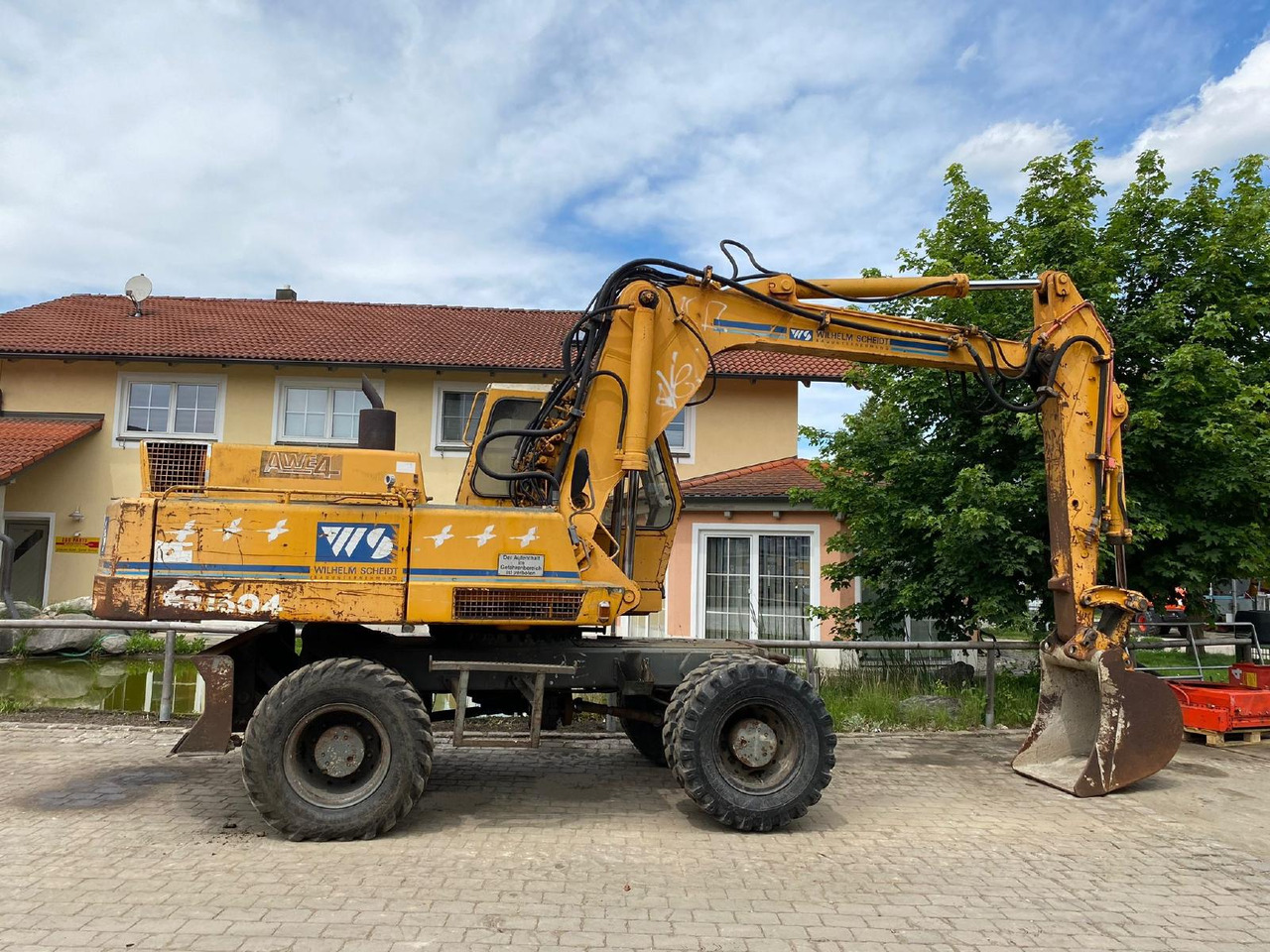Atlas AB 1604 - Ratastel ekskavaator: pilt 2 Atlas AB 1604 - Ratastel ekskavaator: pilt 2