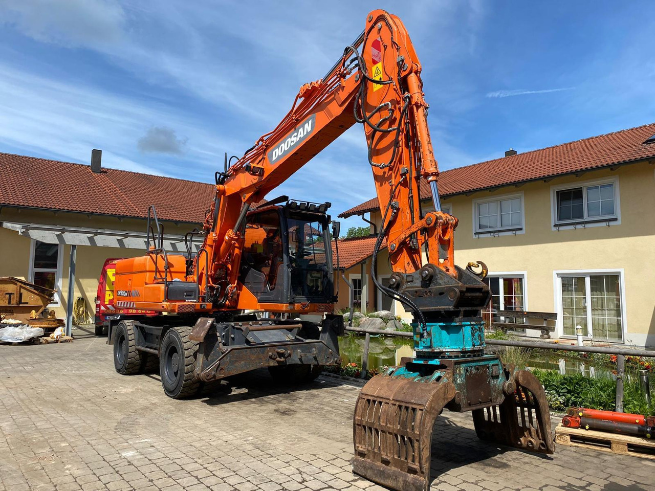 Doosan DX 170 W - Ratastel ekskavaator: pilt 2 Doosan DX 170 W - Ratastel ekskavaator: pilt 2