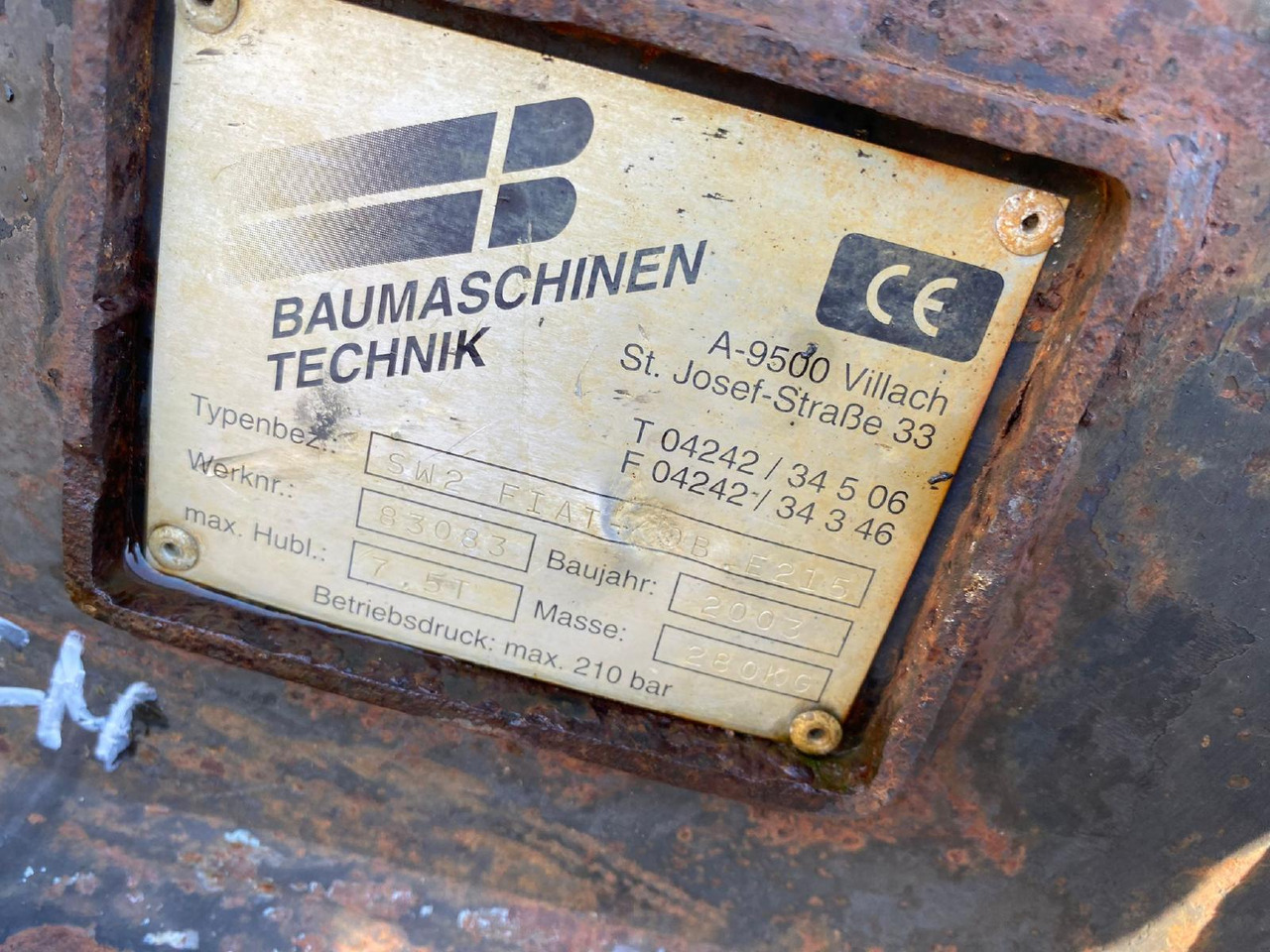 Fiat-Kobelco E 215 - Kiirühendus - Ehitusmasinad: pilt 2 Fiat-Kobelco E 215 - Kiirühendus - Ehitusmasinad: pilt 2