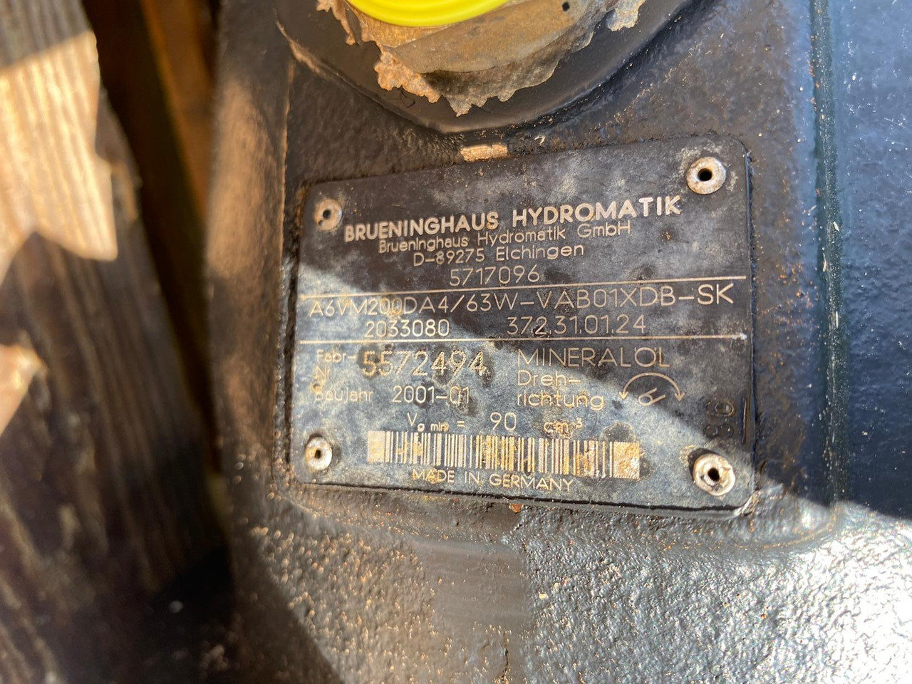 Hydromatik A6VM 200 DA aus L564 - Hüdrauliline pump - Ehitusmasinad: pilt 2 Hydromatik A6VM 200 DA aus L564 - Hüdrauliline pump - Ehitusmasinad: pilt 2