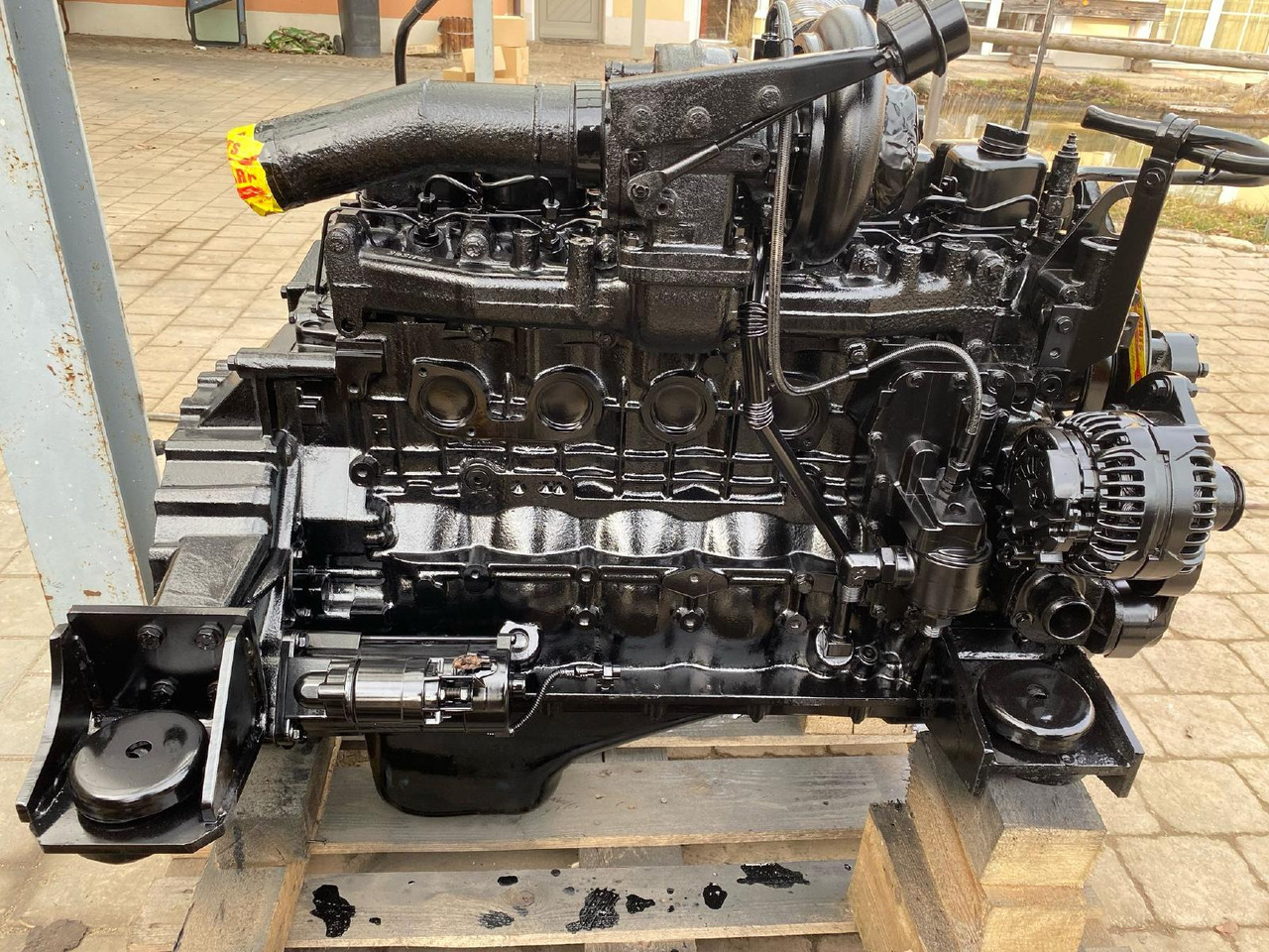 Mootor - Ehitusmasinad Iveco-Motors F4BE0684 B, aus Kobelco 215: pilt 7