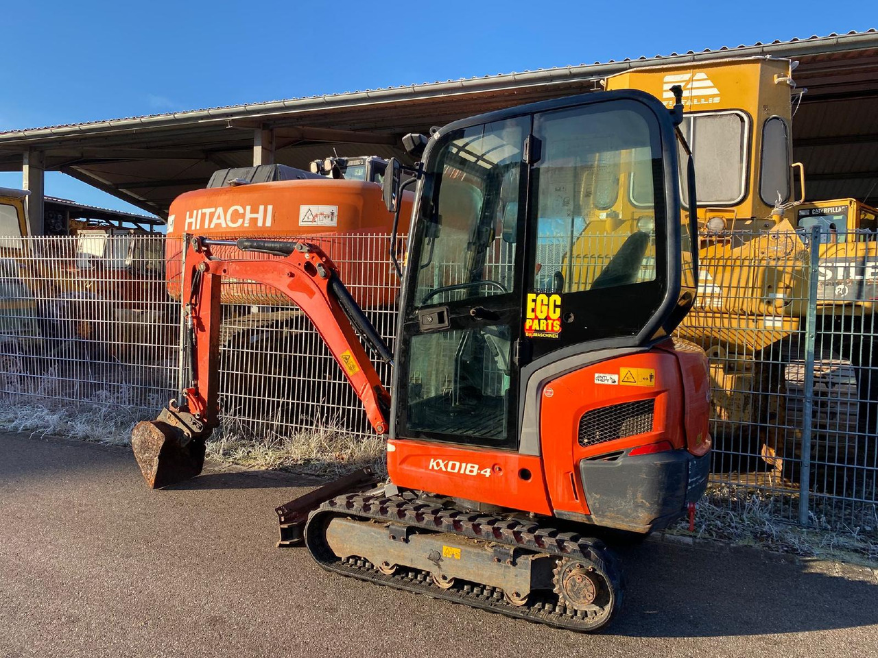 Kubota KX 018 - Miniekskavaator: pilt 3 Kubota KX 018 - Miniekskavaator: pilt 3