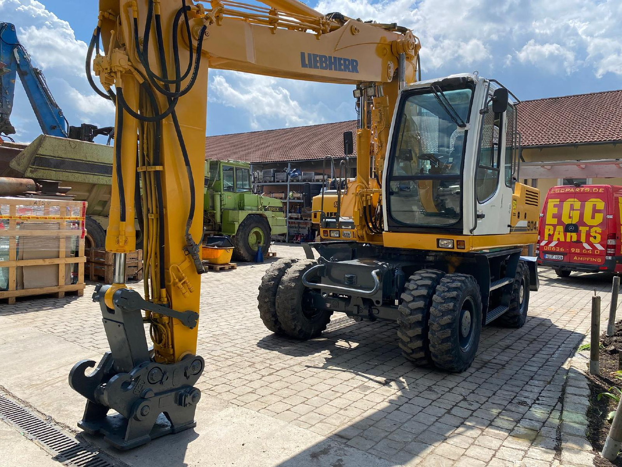 Liebherr A 904 C LIT - Ratastel ekskavaator: pilt 5 Liebherr A 904 C LIT - Ratastel ekskavaator: pilt 5