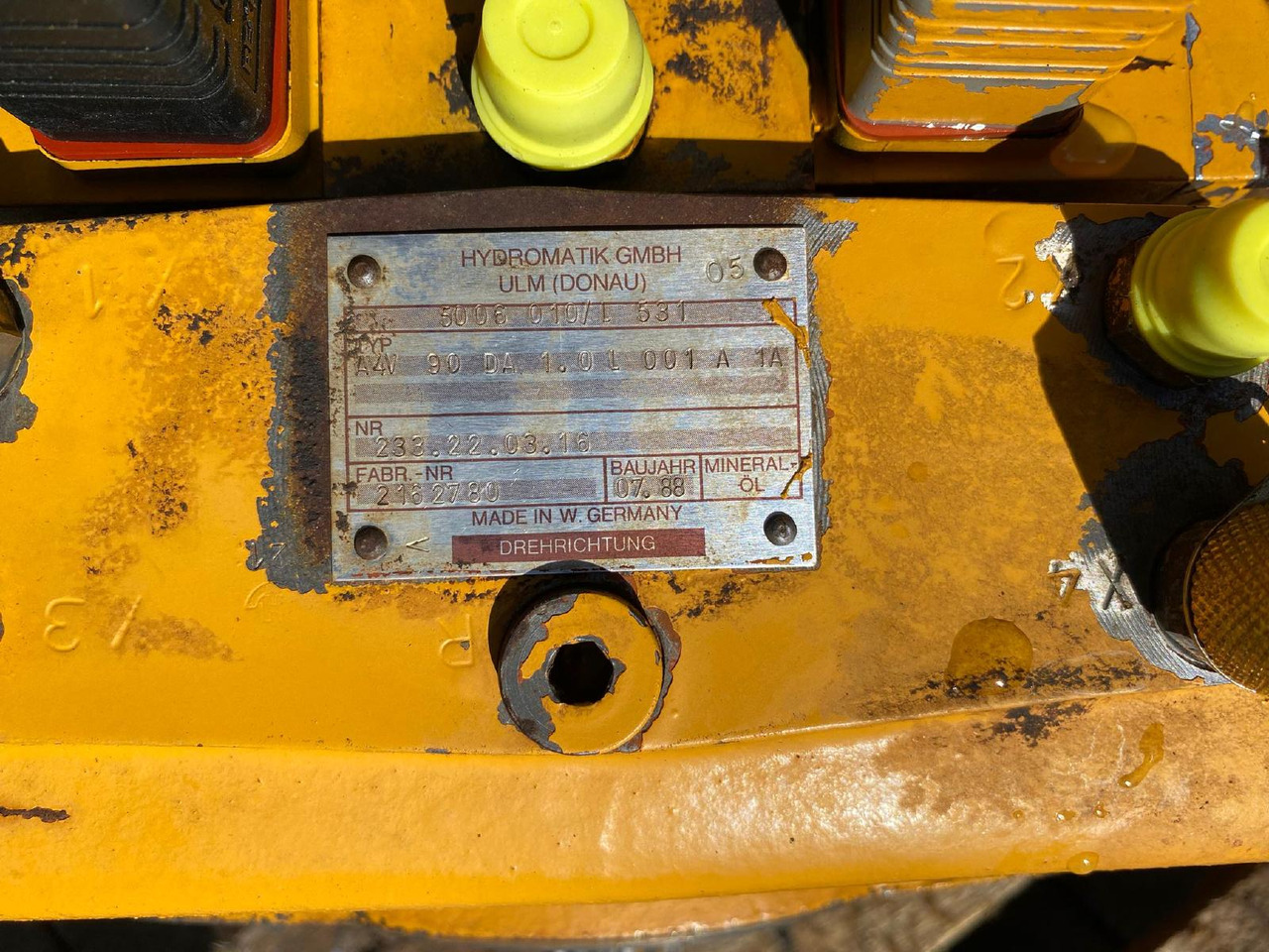 Liebherr Hydromatik A4V90 aus L531 - Hüdrauliline pump - Ehitusmasinad: pilt 3 Liebherr Hydromatik A4V90 aus L531 - Hüdrauliline pump - Ehitusmasinad: pilt 3