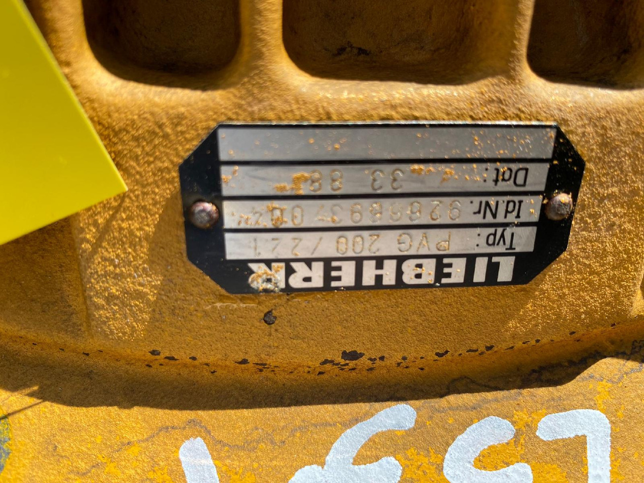 Hüdrauliline pump - Ehitusmasinad Liebherr PVG 200 /221 aus L531: pilt 6