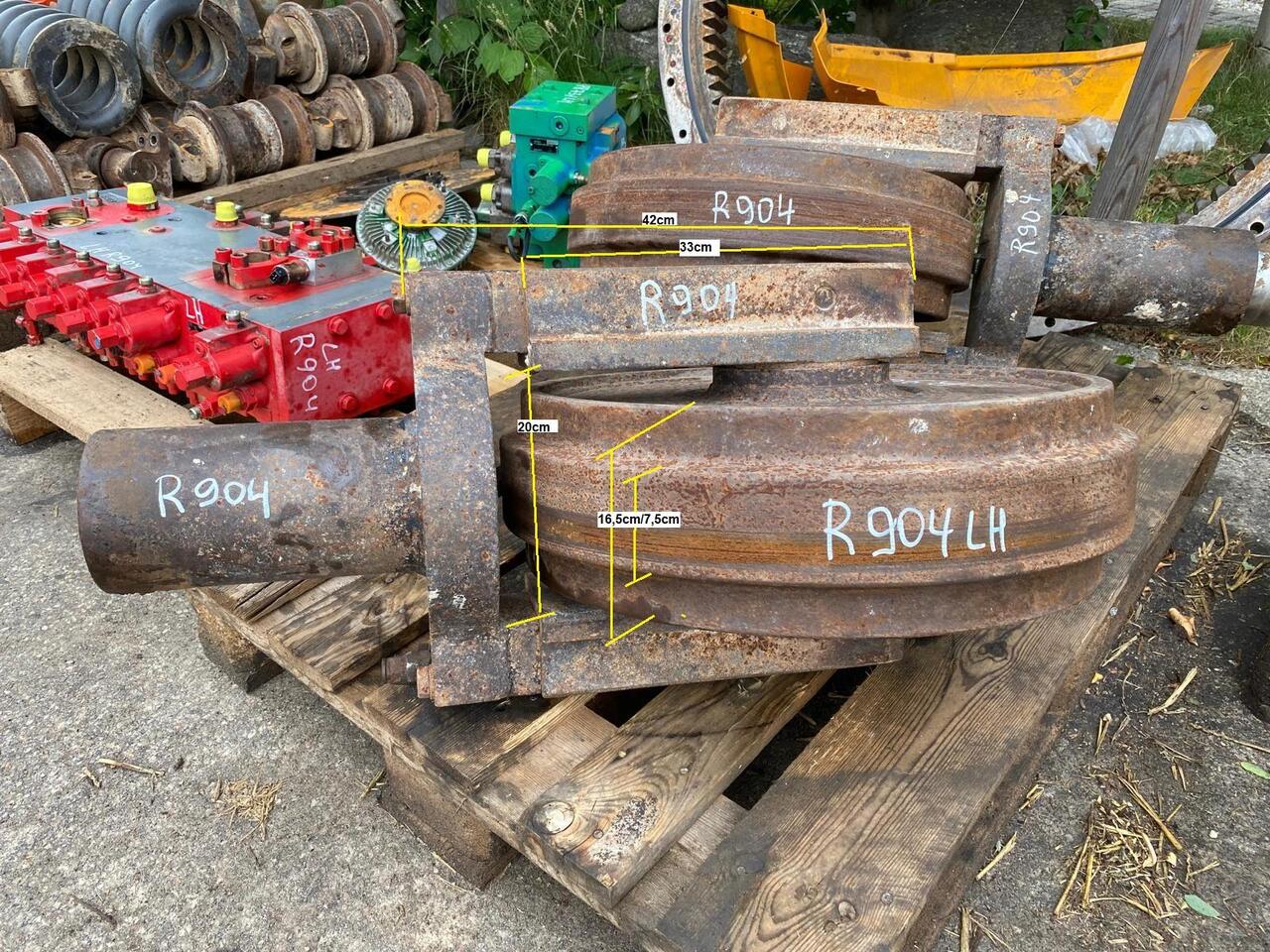 Liebherr R 904 - Alusvankri varuosad - Ehitusmasinad: pilt 4 Liebherr R 904 - Alusvankri varuosad - Ehitusmasinad: pilt 4