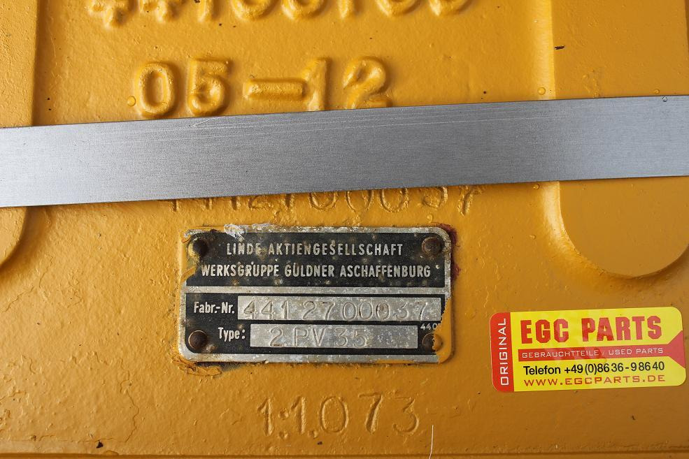 Linde 2PV35 - Hüdrauliline pump - Ehitusmasinad: pilt 2 Linde 2PV35 - Hüdrauliline pump - Ehitusmasinad: pilt 2