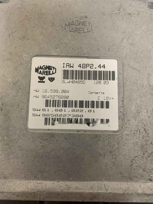 FIAT Ducato Jumper Boxer / PSA 9645278280 for FIAT Citroen Peugeot IAW 48P2.44 / PSA 9645278280 commercial vehicle - Mootori juhtimisseade - Tarbesõiduk: pilt 3 FIAT Ducato Jumper Boxer / PSA 9645278280 for FIAT Citroen Peugeot IAW 48P2.44 / PSA 9645278280 commercial vehicle - Mootori juhtimisseade - Tarbesõiduk: pilt 3