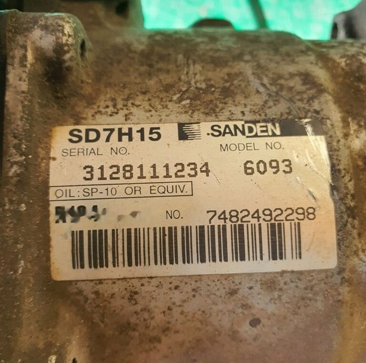 Renault SD7H15 / 6093 / 6093 Renault Premium - Kliimaseadme kompressor - Veoauto: pilt 2 Renault SD7H15 / 6093 / 6093 Renault Premium - Kliimaseadme kompressor - Veoauto: pilt 2