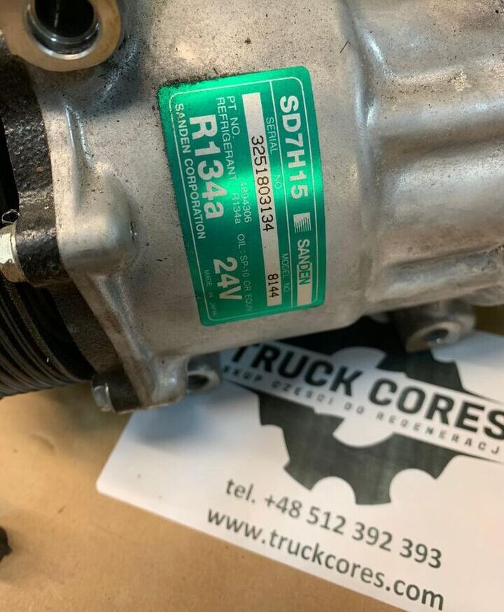Sanden Model 8144 R134A 24V SD7H15 - Kliimaseadme kompressor - Veoauto: pilt 2 Sanden Model 8144 R134A 24V SD7H15 - Kliimaseadme kompressor - Veoauto: pilt 2