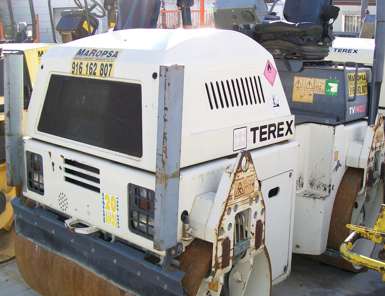 Doble Vibrante Terex TV 1400 - Teerull: pilt 1 Doble Vibrante Terex TV 1400 - Teerull: pilt 1