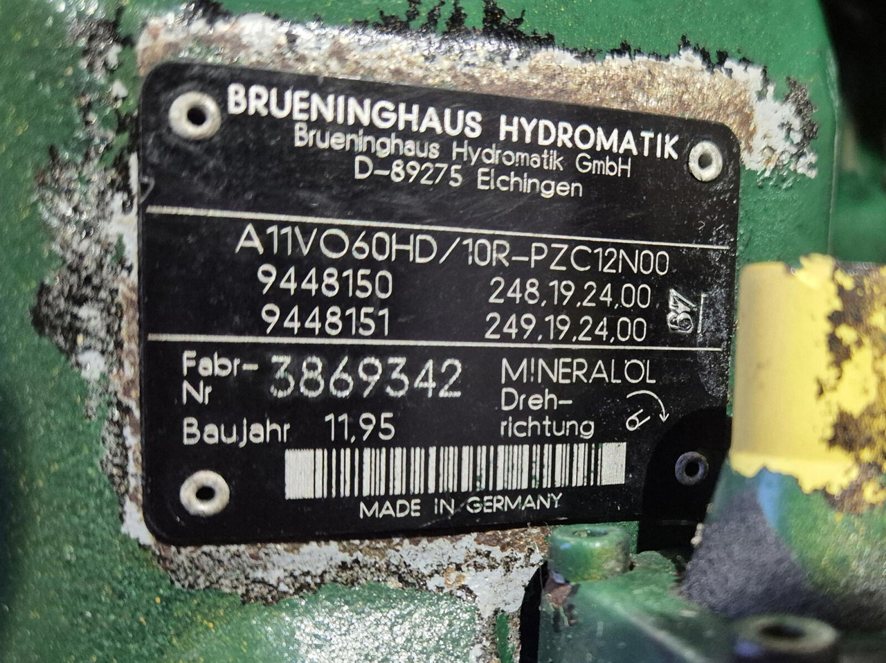 FAUN Faun ATF 30-2 Brueninghaus hydromatik pump - Hüdrauliline pump - Autokraana: pilt 5 FAUN Faun ATF 30-2 Brueninghaus hydromatik pump - Hüdrauliline pump - Autokraana: pilt 5