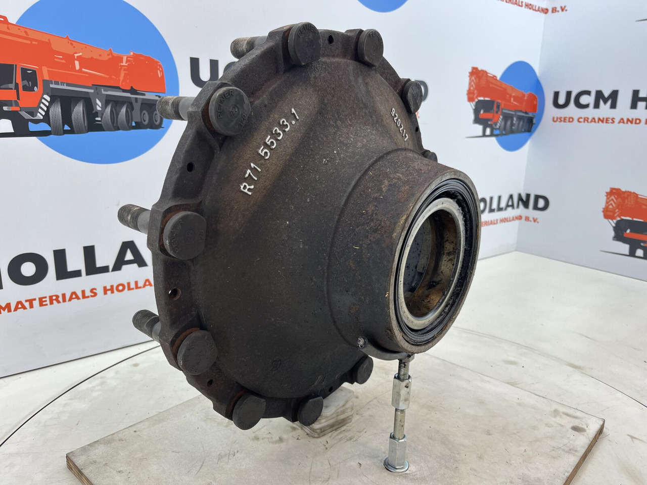 Krupp KMK 3045 Megatrak wheel hub - Rumm - Kraana: pilt 4 Krupp KMK 3045 Megatrak wheel hub - Rumm - Kraana: pilt 4