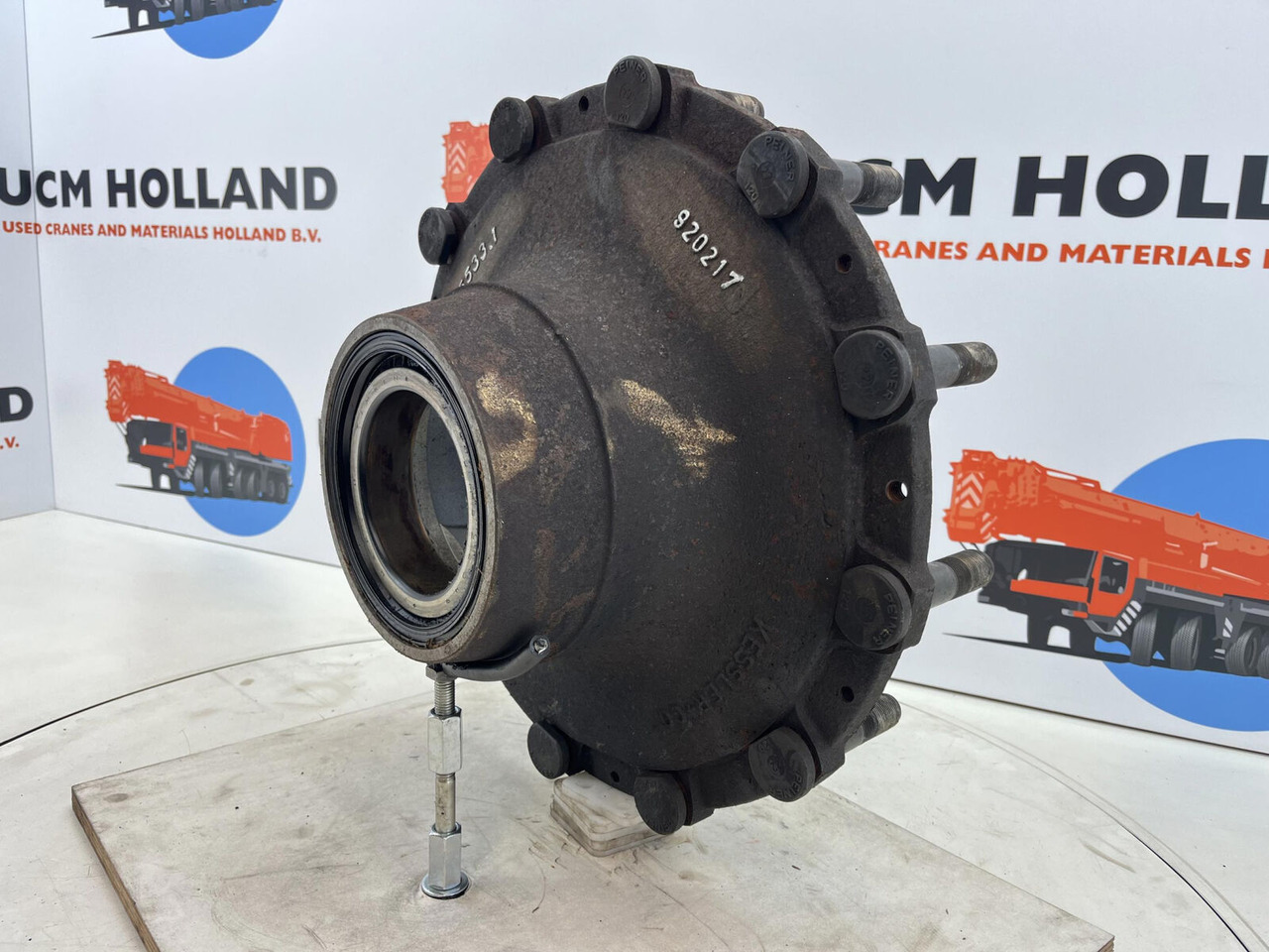 Krupp KMK 3045 Megatrak wheel hub - Rumm - Kraana: pilt 3 Krupp KMK 3045 Megatrak wheel hub - Rumm - Kraana: pilt 3