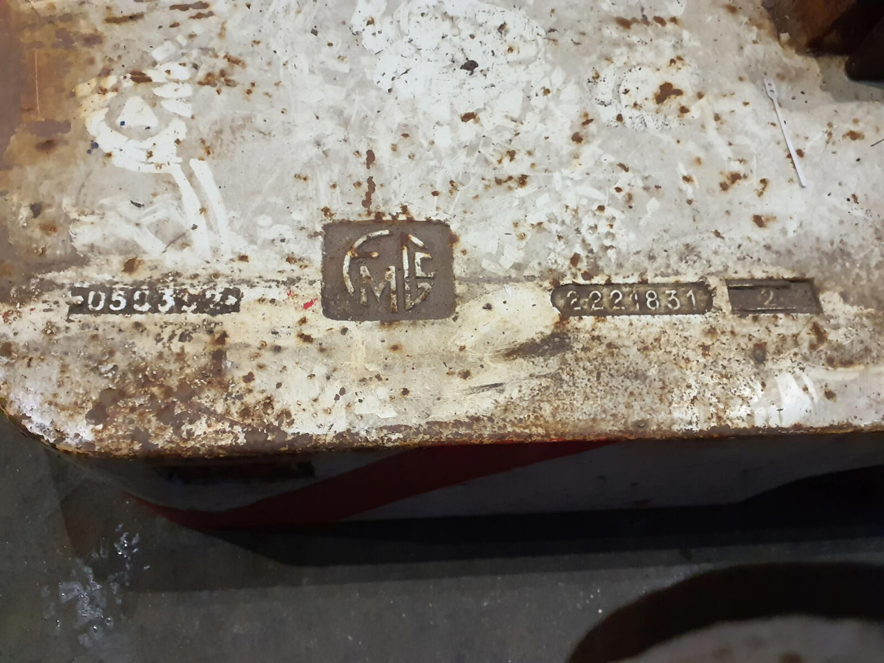 Krupp KMK 4080-5110-5120 counterweight 5,8 ton - Vastukaal - Autokraana: pilt 5 Krupp KMK 4080-5110-5120 counterweight 5,8 ton - Vastukaal - Autokraana: pilt 5