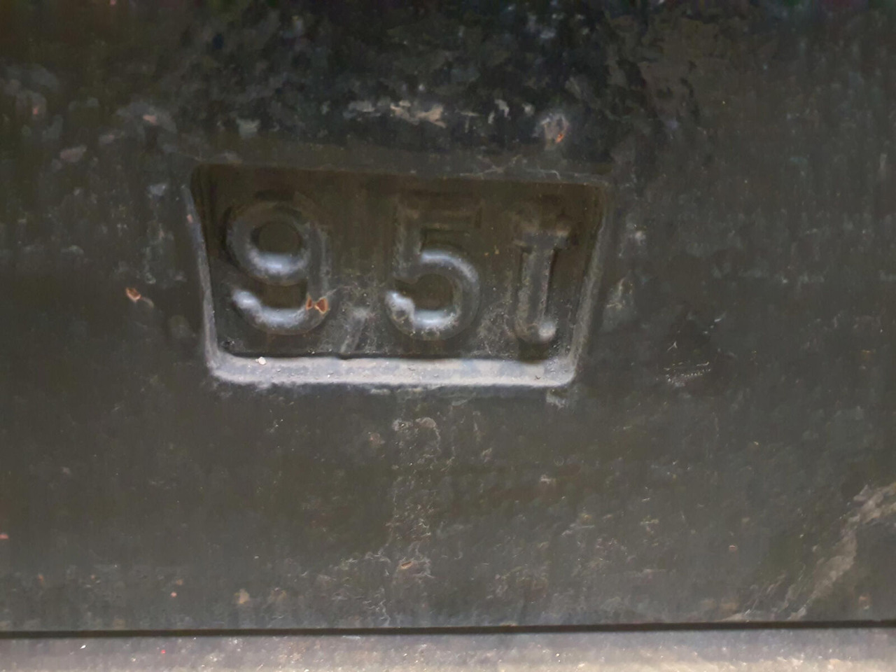 Krupp KMK 5160 counterweight 9,5t - Vastukaal - Autokraana: pilt 5 Krupp KMK 5160 counterweight 9,5t - Vastukaal - Autokraana: pilt 5