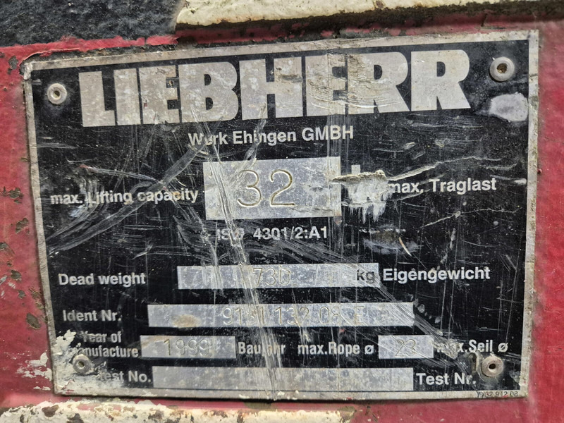 Liebherr Hookblock 23mm 1 sheave 32T - Kraana-manipulaator: pilt 5 Liebherr Hookblock 23mm 1 sheave 32T - Kraana-manipulaator: pilt 5