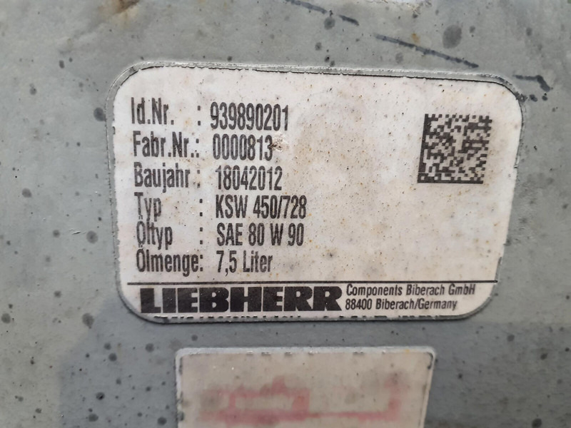 Liebherr LR 1160 COMPACT ROPE WINCH - Kraana-manipulaator: pilt 5 Liebherr LR 1160 COMPACT ROPE WINCH - Kraana-manipulaator: pilt 5