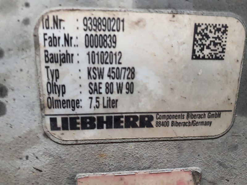 Liebherr LR 1160 COMPACT ROPE WINCH - Kraana-manipulaator: pilt 5 Liebherr LR 1160 COMPACT ROPE WINCH - Kraana-manipulaator: pilt 5