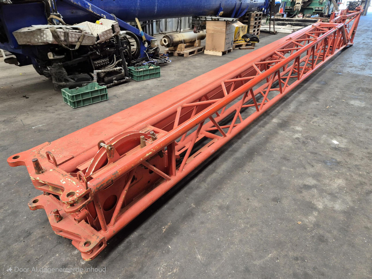 Liebherr LTM 1080-1 double folding jib - Poom - Kraana: pilt 3 Liebherr LTM 1080-1 double folding jib - Poom - Kraana: pilt 3