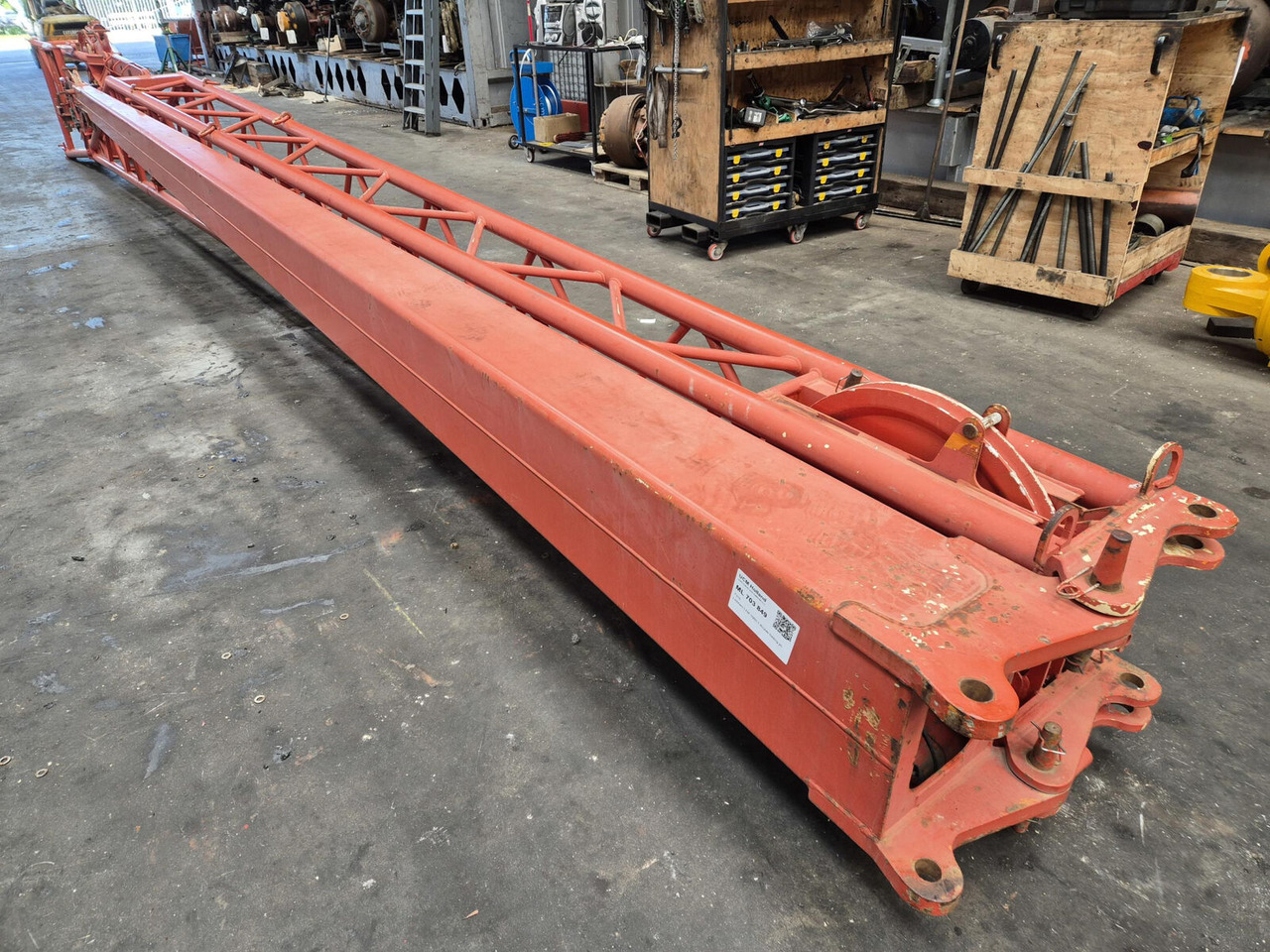 Liebherr LTM 1080-1 double folding jib - Poom - Kraana: pilt 2 Liebherr LTM 1080-1 double folding jib - Poom - Kraana: pilt 2