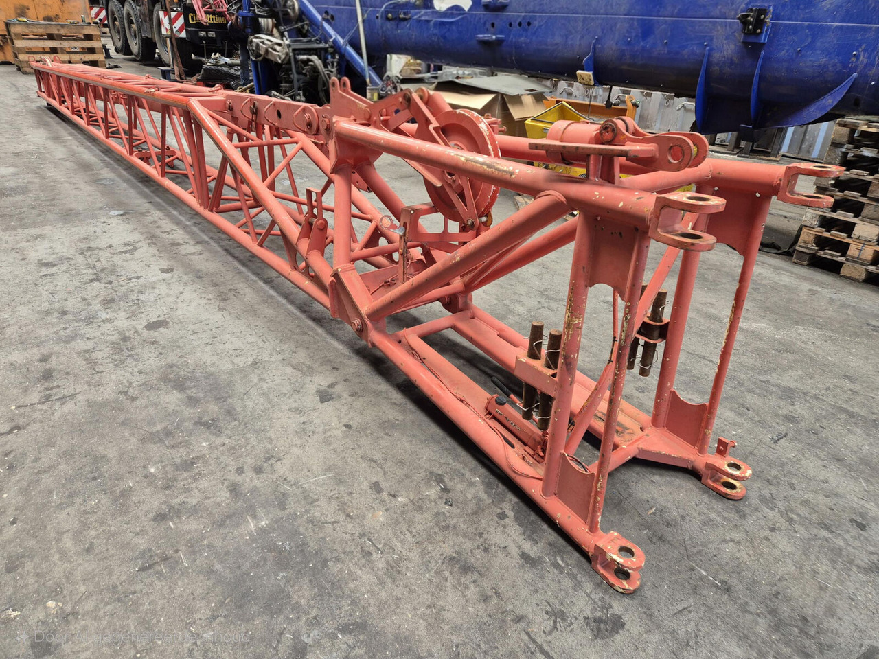 Liebherr LTM 1080-1 double folding jib - Poom - Kraana: pilt 4 Liebherr LTM 1080-1 double folding jib - Poom - Kraana: pilt 4