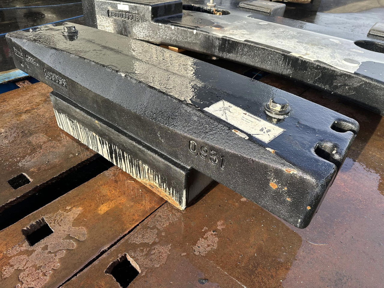 Liebherr LTM 1100-5.2 Counterweight 0,93 ton - Vastukaal - Autokraana: pilt 3 Liebherr LTM 1100-5.2 Counterweight 0,93 ton - Vastukaal - Autokraana: pilt 3