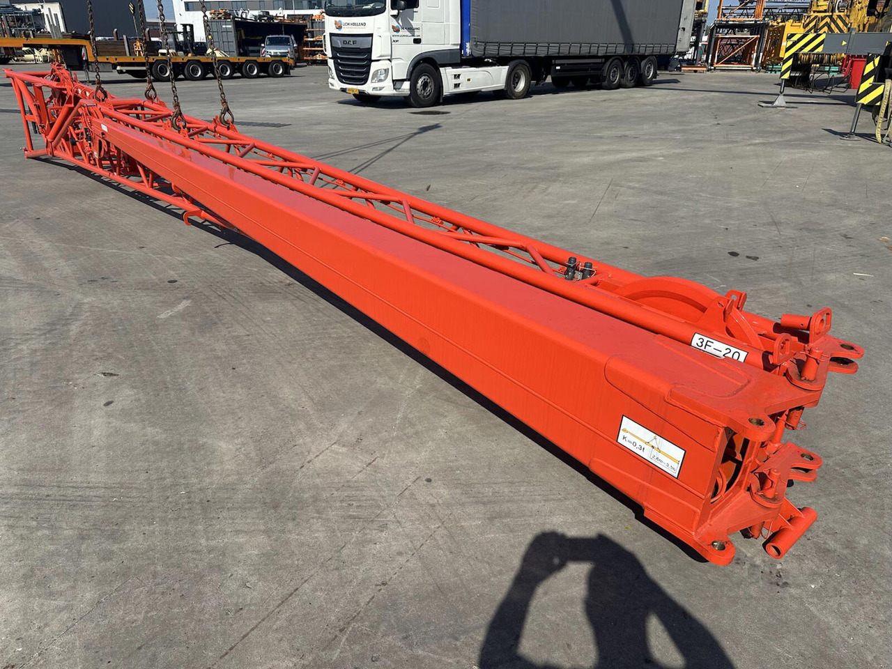 Liebherr LTM 1100-5.3 mechanical jib 9,5 - 16 meter - Poom: pilt 4 Liebherr LTM 1100-5.3 mechanical jib 9,5 - 16 meter - Poom: pilt 4