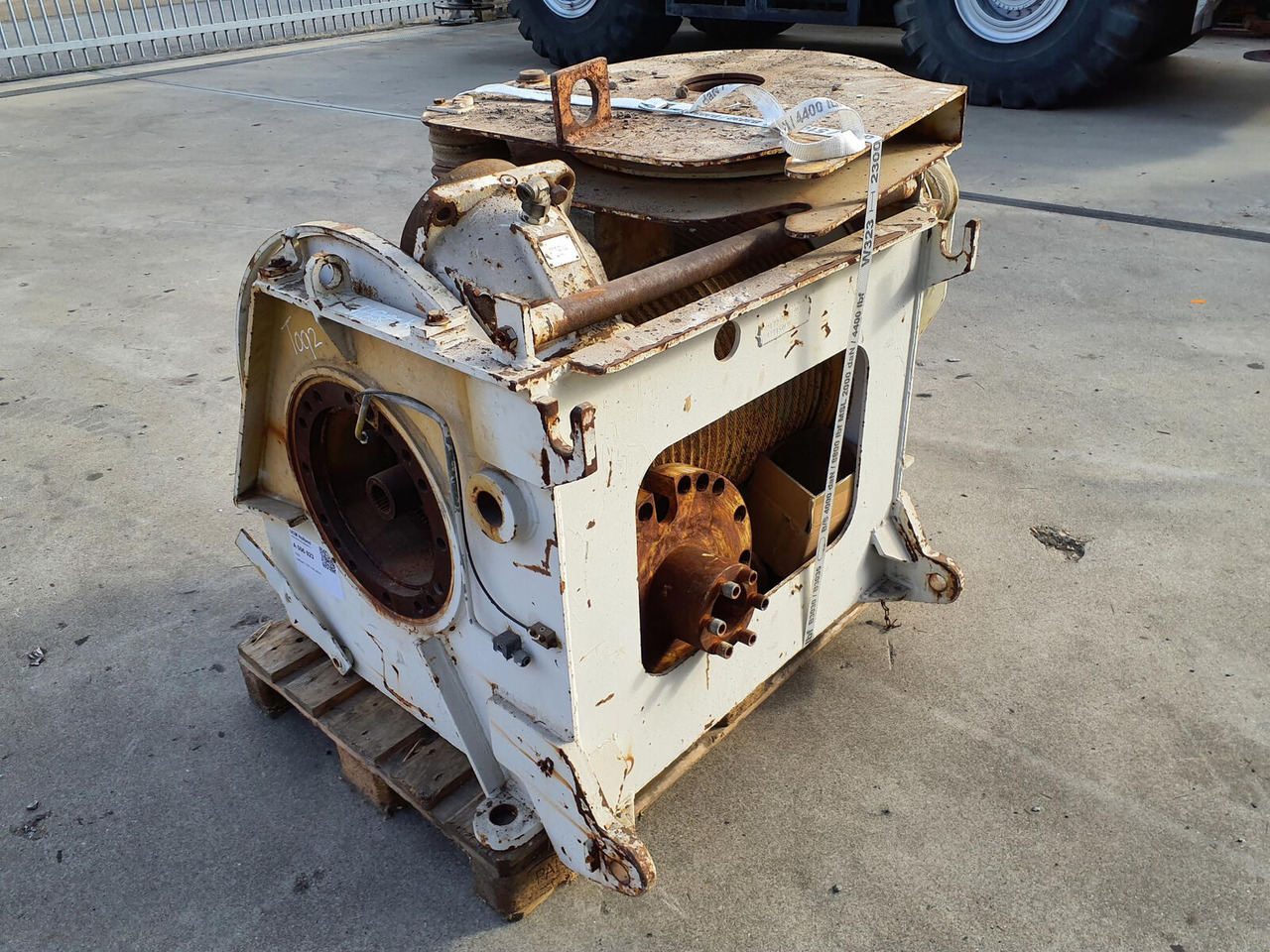 Vints - Autokraana Liebherr LTM 1160 winch: pilt 7