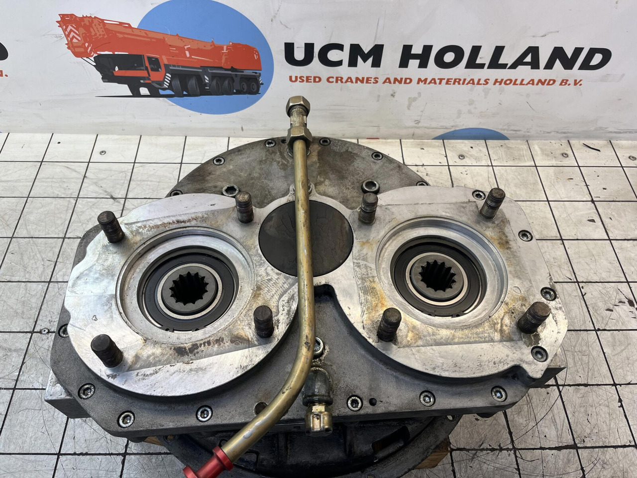 Jõuülekanne - Autokraana Liebherr LTM 1250-6.1 distributor gearbox: pilt 9