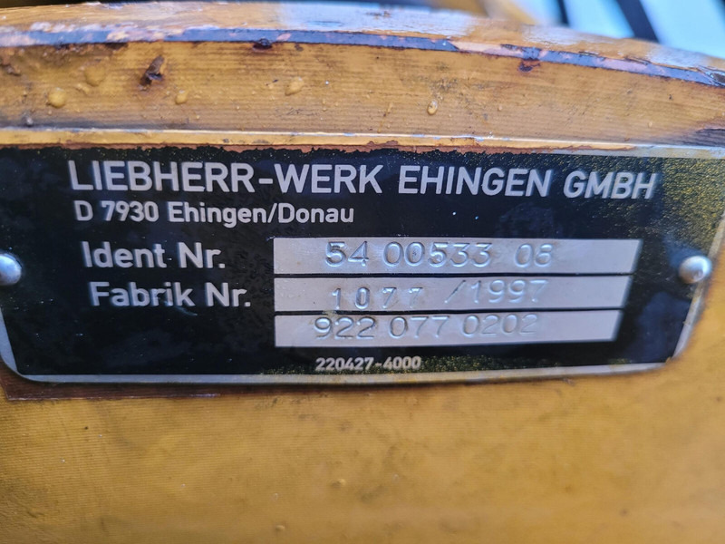Liebherr LTM 1300 luffing jib winch with frame - Kraana-manipulaator: pilt 5 Liebherr LTM 1300 luffing jib winch with frame - Kraana-manipulaator: pilt 5
