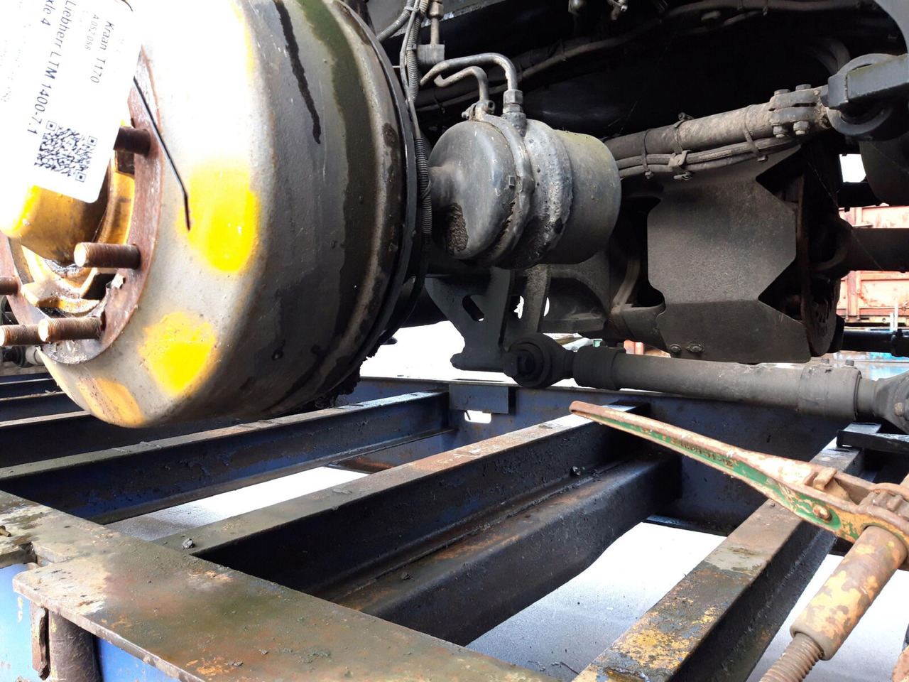 Liebherr LTM 1400-7.1 axle 4 - Telg ja varuosad - Autokraana: pilt 2 Liebherr LTM 1400-7.1 axle 4 - Telg ja varuosad - Autokraana: pilt 2