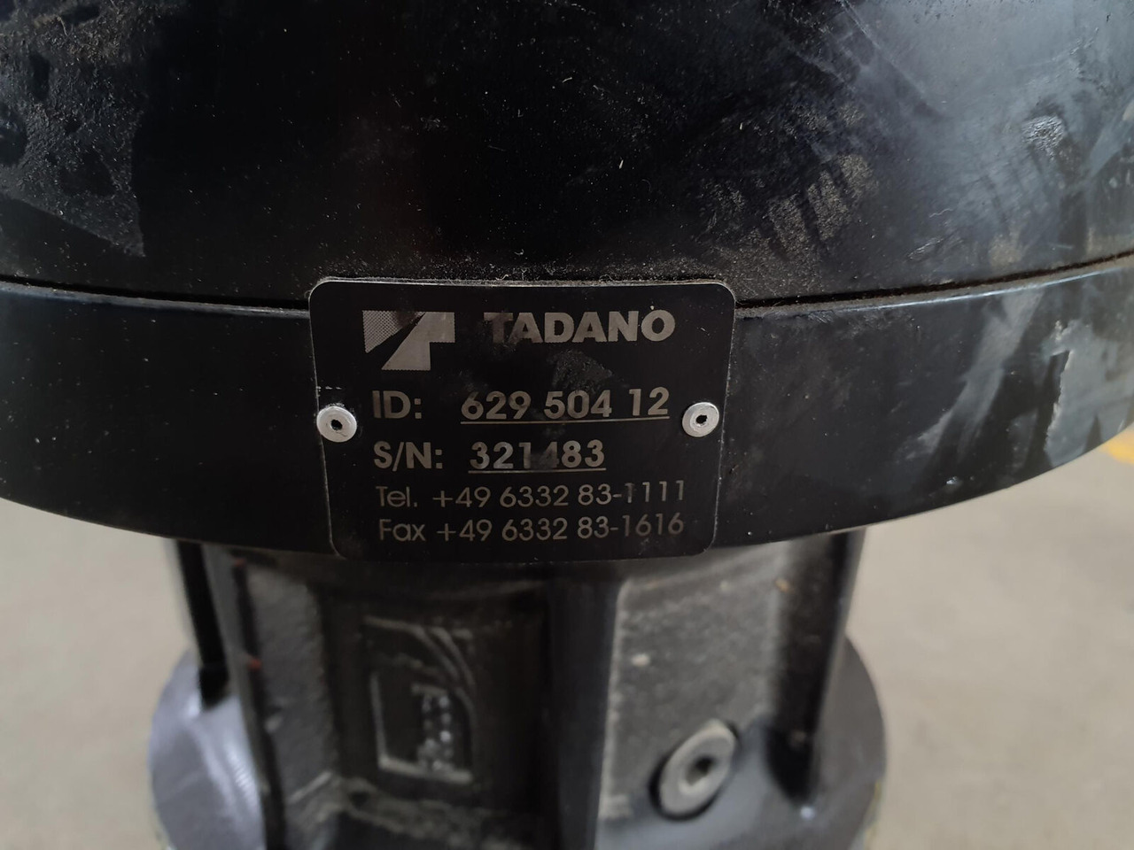 Tadano Faun AC 5.220L-1 Slew gear - Pöördemootor - Kraana: pilt 4 Tadano Faun AC 5.220L-1 Slew gear - Pöördemootor - Kraana: pilt 4