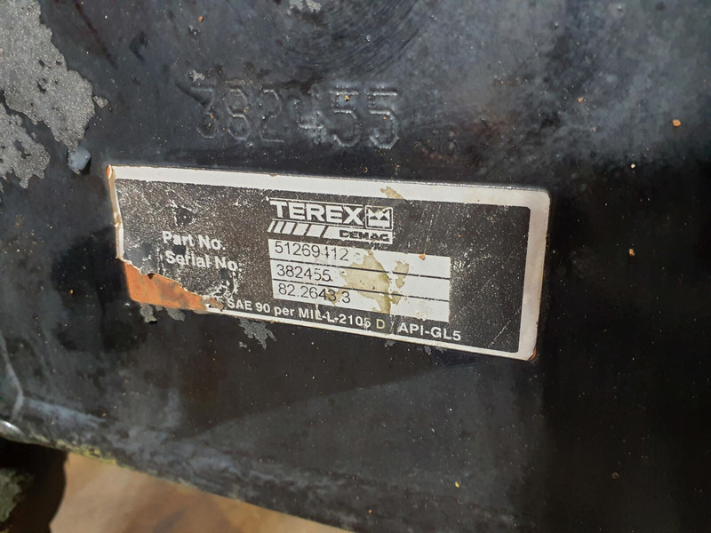 Terex AC 700 Axle 4 - Telg ja varuosad - Kraana: pilt 5 Terex AC 700 Axle 4 - Telg ja varuosad - Kraana: pilt 5