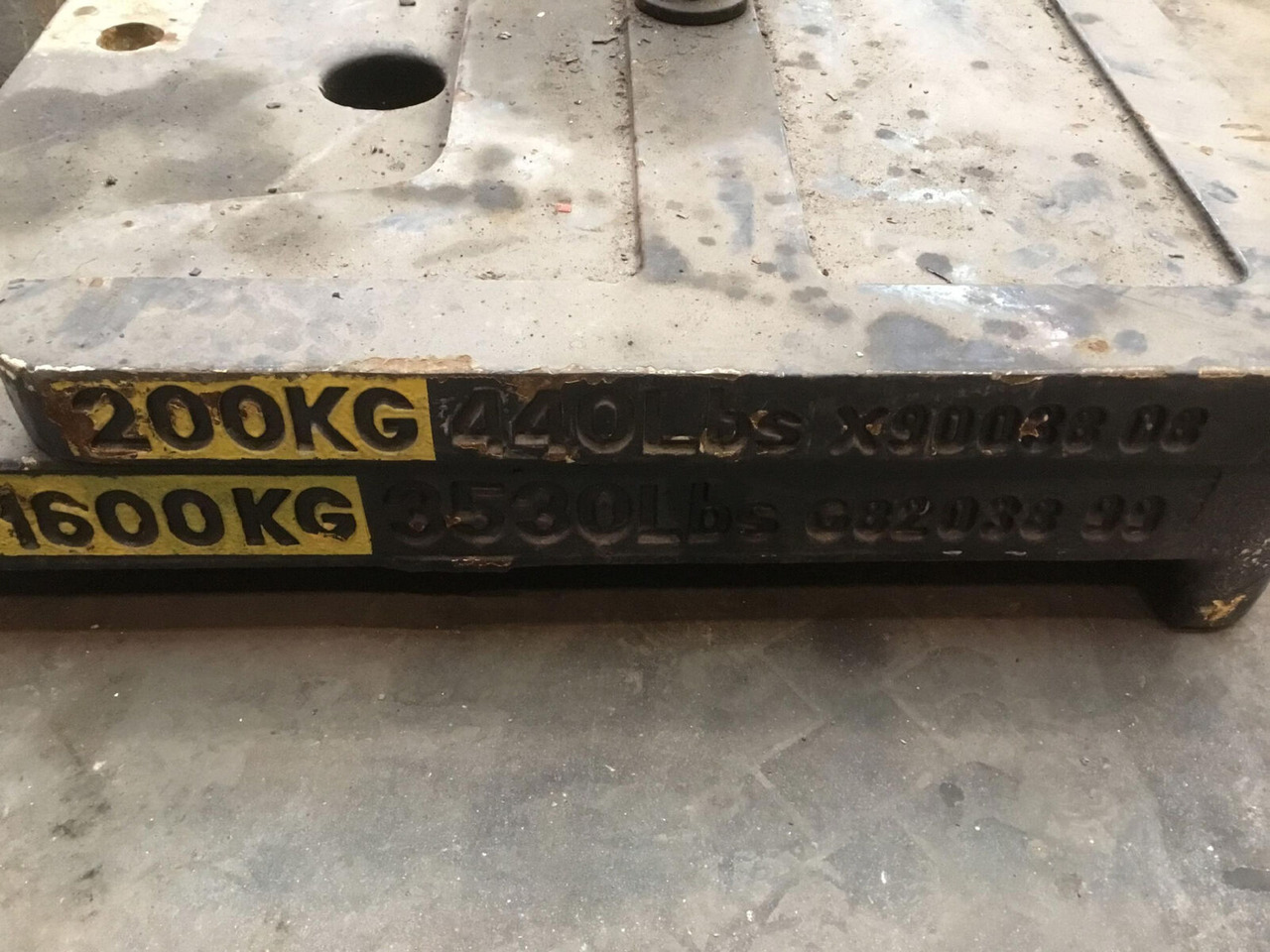 Terex PPM 400 ATT counterweight 200 kg - Vastukaal - Autokraana: pilt 5 Terex PPM 400 ATT counterweight 200 kg - Vastukaal - Autokraana: pilt 5