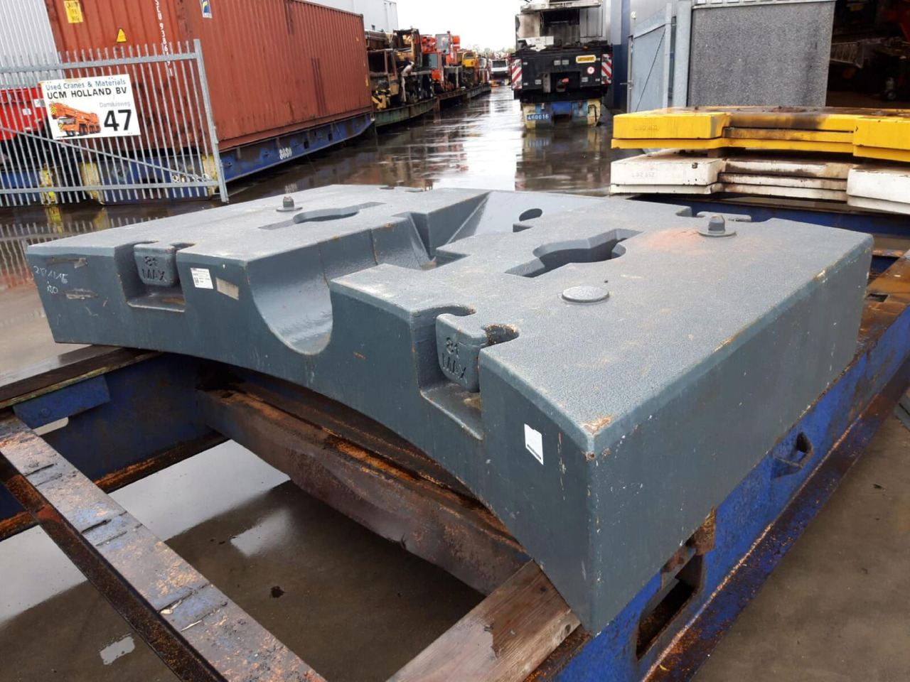 Terex Terex explorer 5500 counterweight 11,0 ton - Vastukaal - Autokraana: pilt 4 Terex Terex explorer 5500 counterweight 11,0 ton - Vastukaal - Autokraana: pilt 4