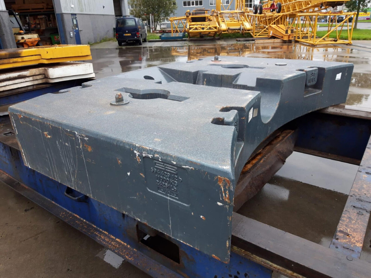 Terex Terex explorer 5500 counterweight 11,0 ton - Vastukaal - Autokraana: pilt 3 Terex Terex explorer 5500 counterweight 11,0 ton - Vastukaal - Autokraana: pilt 3