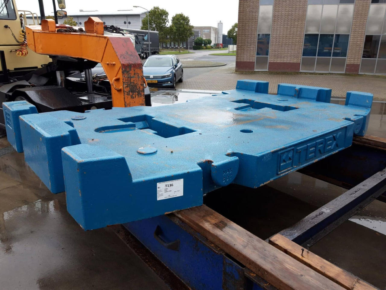 Terex Terex explorer 5800 counterweight 10,5 ton - Vastukaal - Autokraana: pilt 1 Terex Terex explorer 5800 counterweight 10,5 ton - Vastukaal - Autokraana: pilt 1