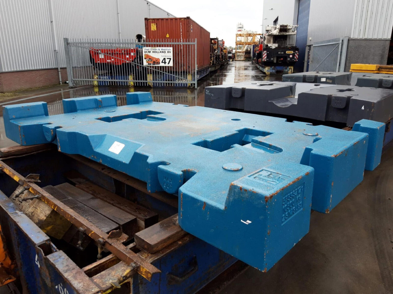 Terex Terex explorer 5800 counterweight 10,5 ton - Vastukaal - Autokraana: pilt 4 Terex Terex explorer 5800 counterweight 10,5 ton - Vastukaal - Autokraana: pilt 4