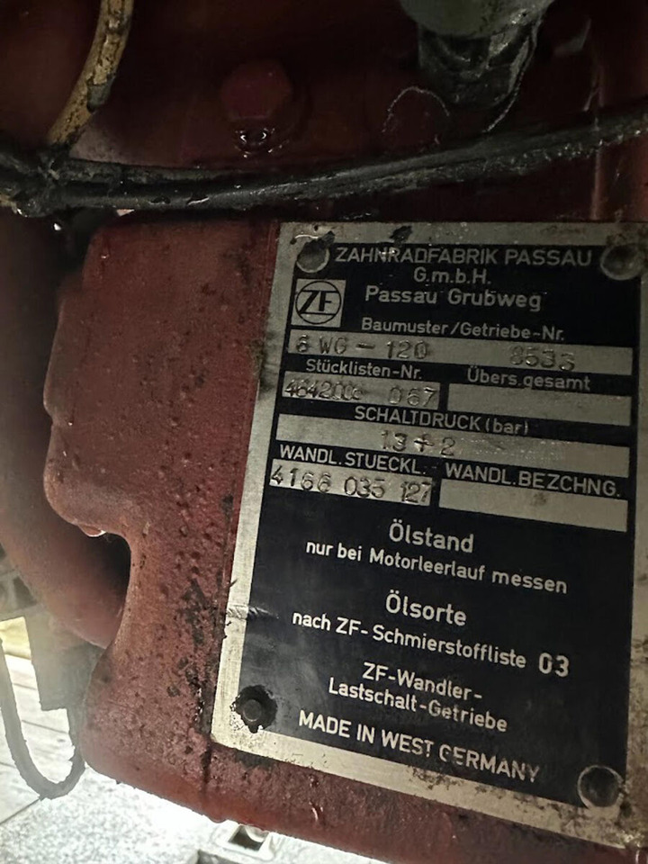 ZF KMK 2025 gearbox 6WG120 - Käigukast - Autokraana: pilt 3 ZF KMK 2025 gearbox 6WG120 - Käigukast - Autokraana: pilt 3