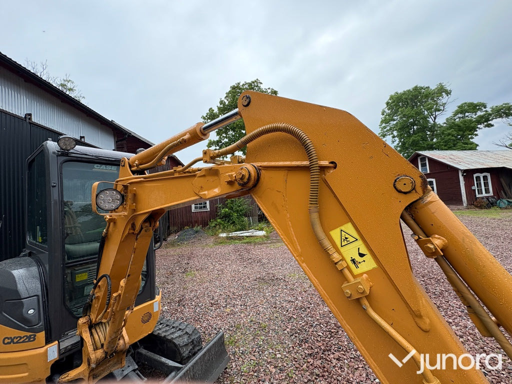 Miniekskavaator Grävmaskin - Case CX22B: pilt 22