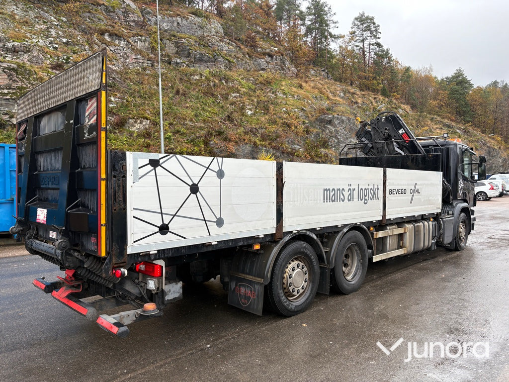 Kranbil - Scania P410, HiAB-kran - Madelveok/ Platvormveok, Kraanaga veoauto: pilt 3 Kranbil - Scania P410, HiAB-kran - Madelveok/ Platvormveok, Kraanaga veoauto: pilt 3