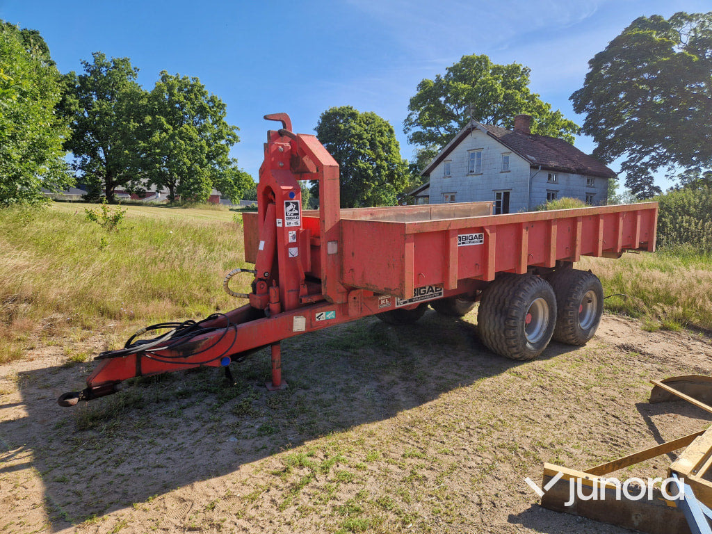 Lastväxlarvagn Bigab 12-15 - Multilift/ Liftdumper haagis: pilt 1 Lastväxlarvagn Bigab 12-15 - Multilift/ Liftdumper haagis: pilt 1