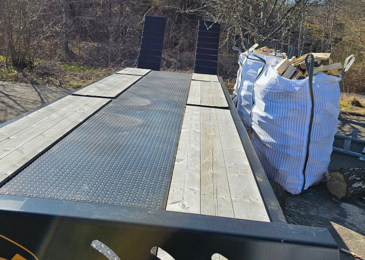 Maskintrailer - Palmse, 23 ton - Treilerpoolhaagis: pilt 3 Maskintrailer - Palmse, 23 ton - Treilerpoolhaagis: pilt 3