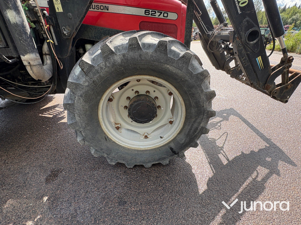 Traktor Massey Ferguson 6270 med Lastare: pilt 16