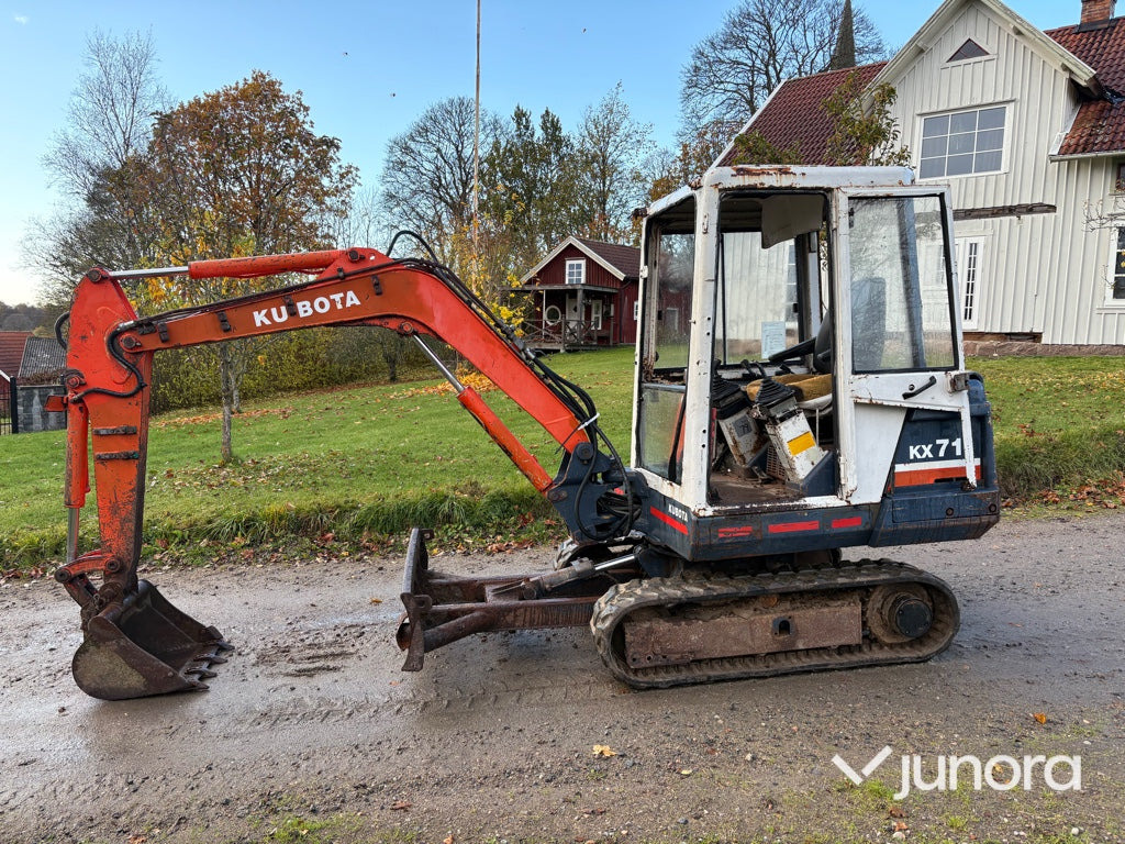Minigrävare - Kubota, KX71 - Miniekskavaator: pilt 2 Minigrävare - Kubota, KX71 - Miniekskavaator: pilt 2
