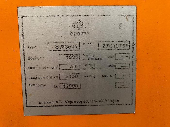 Epoke SW3501 - Liiva-/ Soolajaotur: pilt 5 Epoke SW3501 - Liiva-/ Soolajaotur: pilt 5